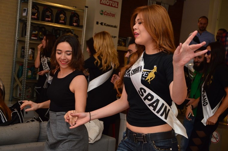 Miss Europe World 2016 at Wheelax